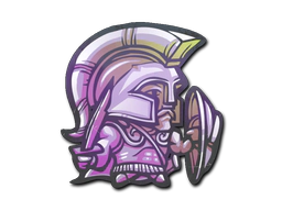 Sticker | The Spartan image