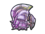 Sticker | The Spartan image