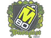 Sticker | M80 | Budapest 2025 image