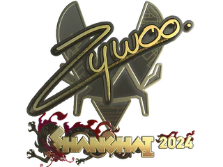 Sticker | ZywOo (Gold) | Shanghai 2024