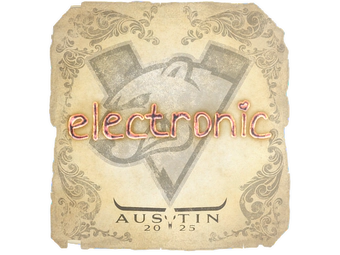 Sticker | electronic | Austin 2025 image