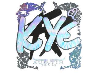 Sticker | kye (Holo) | Austin 2025