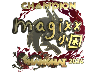 Sticker | magixx (Gold, Champion) | Shanghai 2024 image