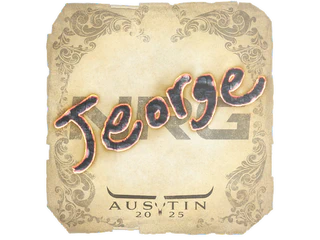 Sticker | jeorge | Austin 2025