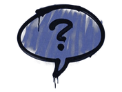 Sealed Graffiti | Question Mark (SWAT Blue) image