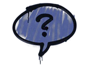 Sealed Graffiti | Question Mark (SWAT Blue) image