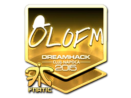 Sticker | olofmeister (Gold) | Cluj-Napoca 2015 image