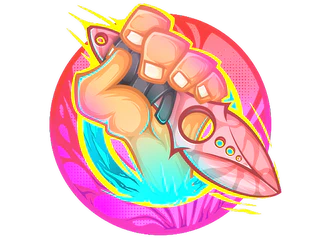 Sticker | Skelly Stabby