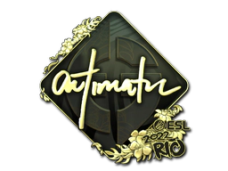 Sticker | autimatic (Gold) | Rio 2022 image