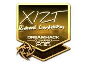 Sticker | Xizt (Gold) | Cluj-Napoca 2015 image