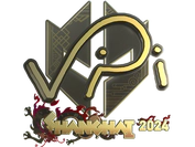 Sticker | VINI (Gold) | Shanghai 2024 image