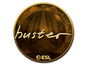 Sticker | buster (Gold) | Katowice 2019 image