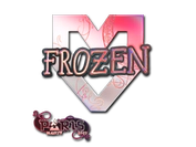 Sticker | frozen (Holo) | Paris 2023 image