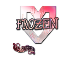 Sticker | frozen (Holo) | Paris 2023 image