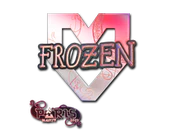 Sticker | frozen (Holo) | Paris 2023 image