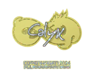 Sticker | Calyx (Glitter) | Copenhagen 2024