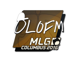 Sticker | olofmeister | MLG Columbus 2016 image