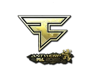 Sticker | FaZe Clan (Gold) | Antwerp 2022 image