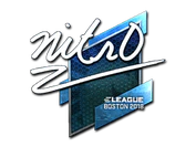 Sticker | nitr0 (Foil) | Boston 2018 image