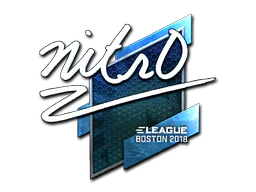 Sticker | nitr0 (Foil) | Boston 2018 image