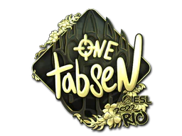 Sticker | tabseN (Gold) | Rio 2022 image