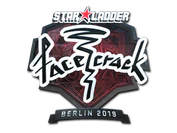 Sticker | facecrack (Foil) | Berlin 2019 image