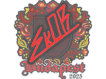 Sticker | sk0R | Budapest 2025 image