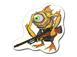 Sticker | Yellow Cyclawps image