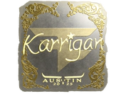 Sticker | karrigan (Gold) | Austin 2025 image
