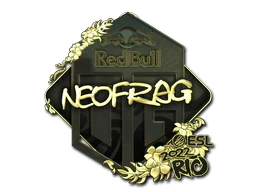 Sticker | NEOFRAG (Gold) | Rio 2022 image