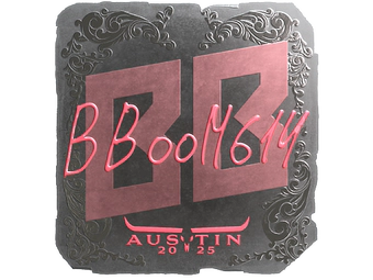 Sticker | Boombl4 (Foil) | Austin 2025 image