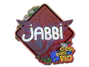 Sticker | jabbi (Glitter) | Rio 2022 image