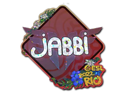 Sticker | jabbi (Glitter) | Rio 2022 image