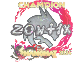 Sticker | zont1x (Glitter, Champion) | Shanghai 2024