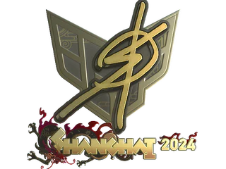 Sticker | degster (Gold) | Shanghai 2024