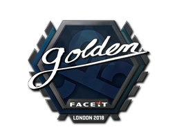 Sticker | Golden | London 2018 image