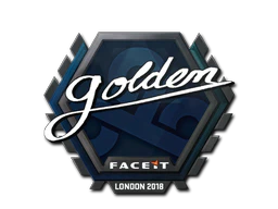 Sticker | Golden | London 2018 image