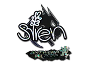 Sticker | S1ren (Glitter) | Antwerp 2022 image