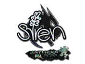 Sticker | S1ren (Glitter) | Antwerp 2022 image