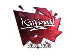 Sticker | karrigan (Foil) | Cologne 2016 image