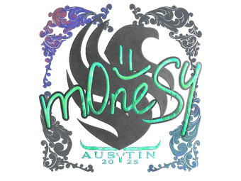 Sticker | m0NESY (Holo) | Austin 2025 image