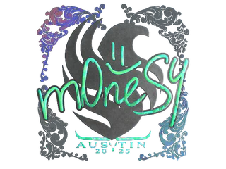 Sticker | m0NESY (Holo) | Austin 2025