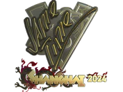 Sticker | Jame (Gold) | Shanghai 2024 image