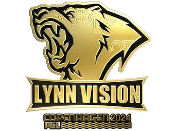 Sticker | Lynn Vision (Gold) | Copenhagen 2024 image