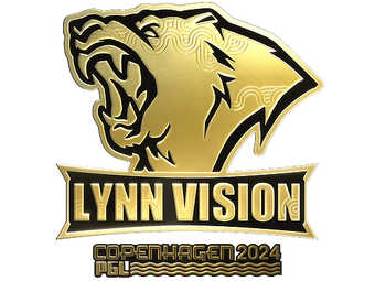 Sticker | Lynn Vision (Gold) | Copenhagen 2024 image