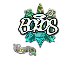 Sticker | BOROS (Glitter) | Paris 2023 image