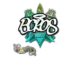 Sticker | BOROS (Glitter) | Paris 2023 image