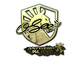 Sticker | oSee (Gold) | Antwerp 2022 image