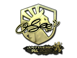 Sticker | oSee (Gold) | Antwerp 2022 image
