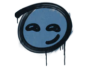 Sealed Graffiti | Smirk (Monarch Blue) image